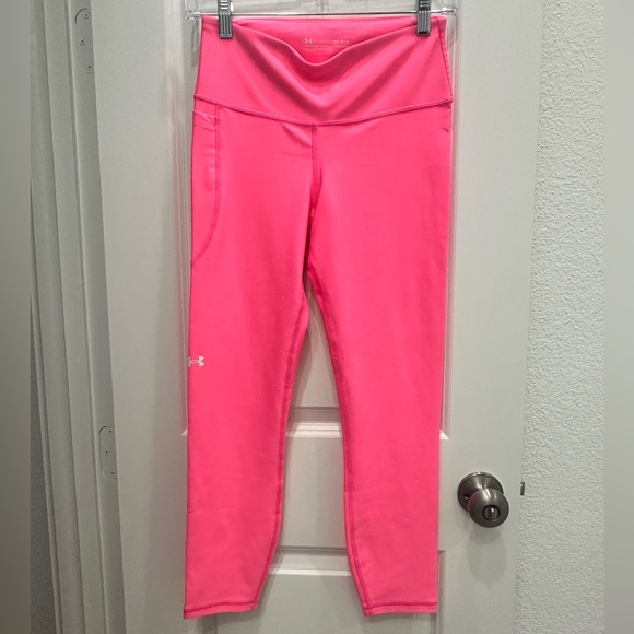 Under Armour Bright Pink Leggings - Picture 1 of 3